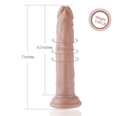 HiSmith 7.5 Inch Slim Silicone Anal Dildo – Slim Silicone Anal Dildo Sex Machine Attachments